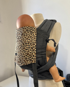 Porte-bébé physio bio made in France, bretelles et ceinture à nouer