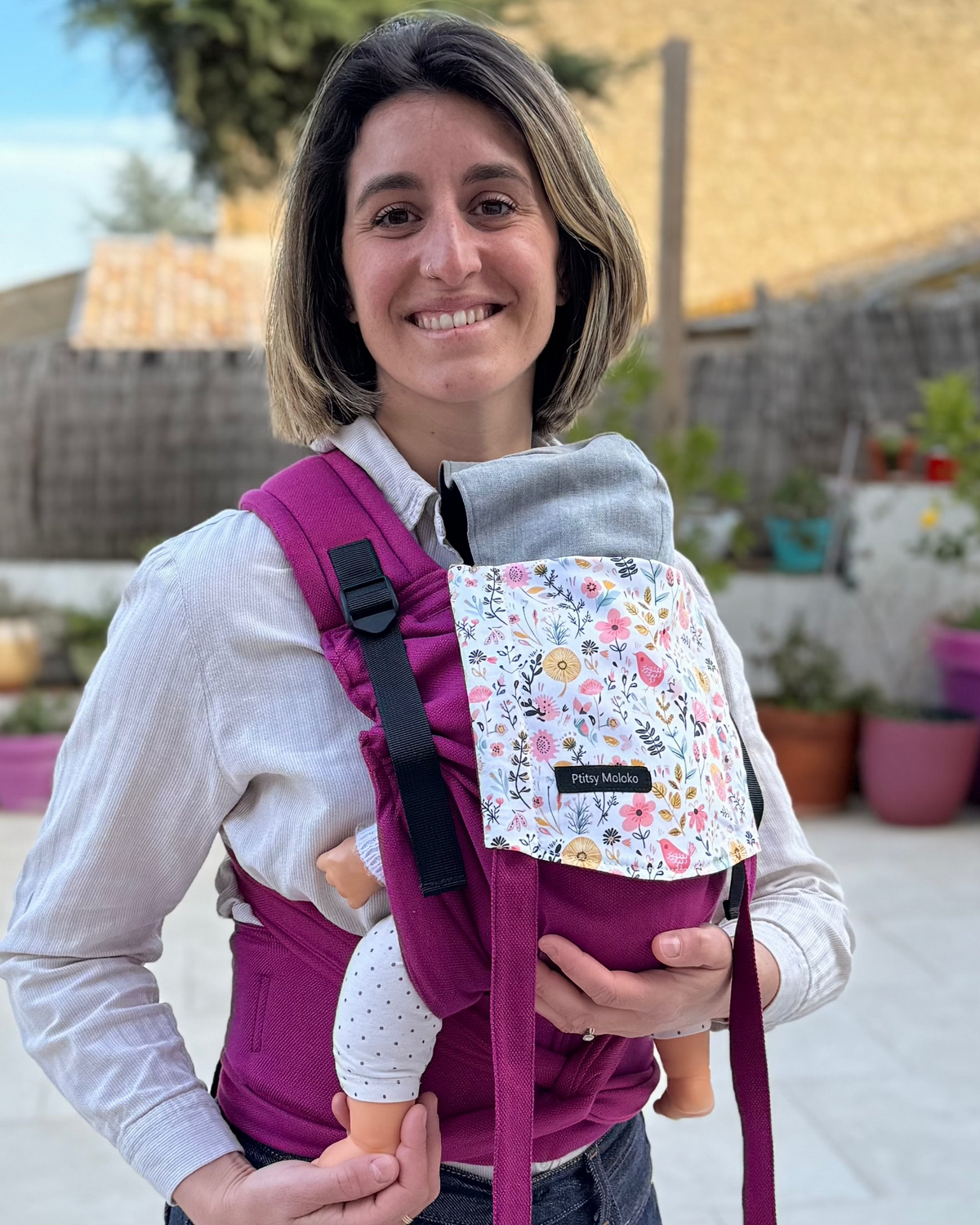 Porte-bebe nouveau né jusqu'à 2 ans évolutif, confortable, facile