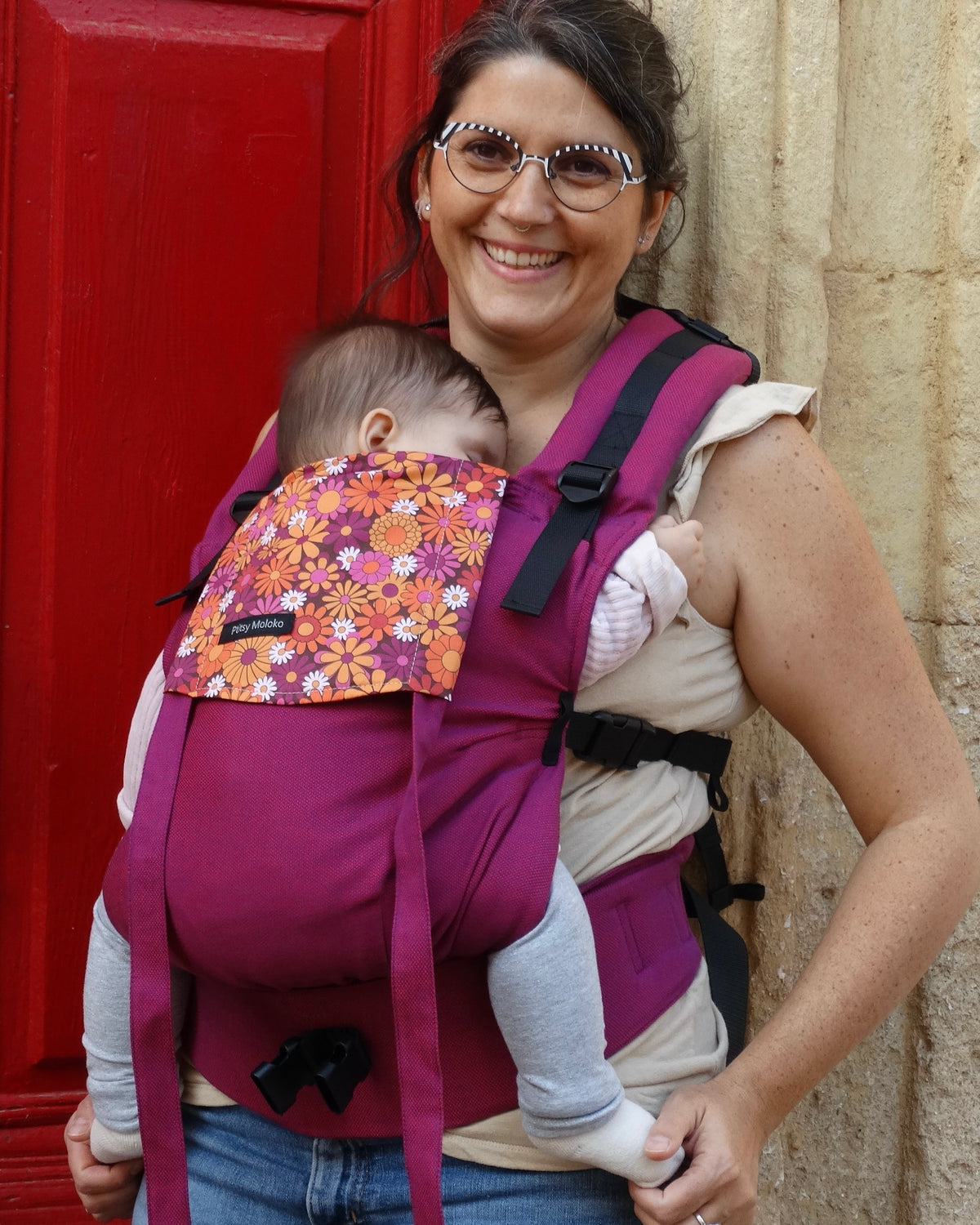 porte-bebe naissance, physiologique , ajustable, confection. en france