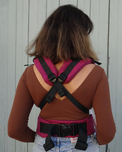 porte-bebe naissance, de dos