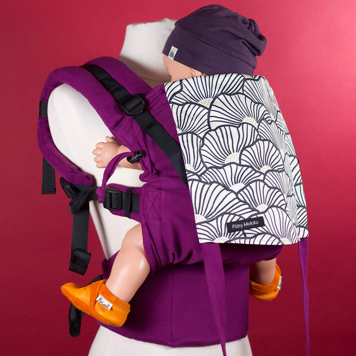 Porte-bébé cliptsy. Physiologique et ergonomique en coton bio. Très confort, et facile à utiliser. Made in france.
