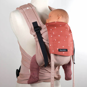 Porte-bebe Pti-clip, physiologique dès la naissance. en coton biologique, facile à installer et confortable. Made in France.