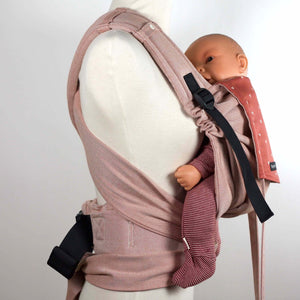 Porte-bébé Ptic-clip,  position physio, adapté dès la naissance.